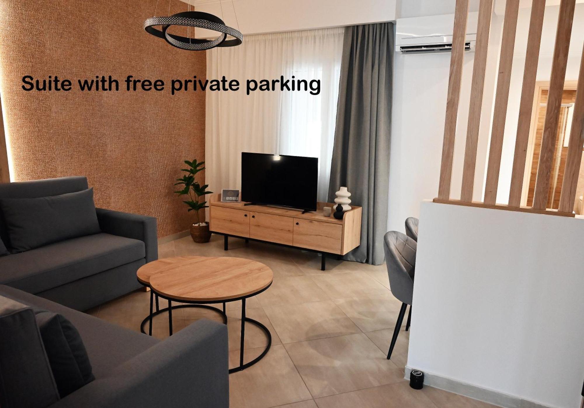Mouson Luxury Suite With Free Private Parking Кавала Екстериор снимка