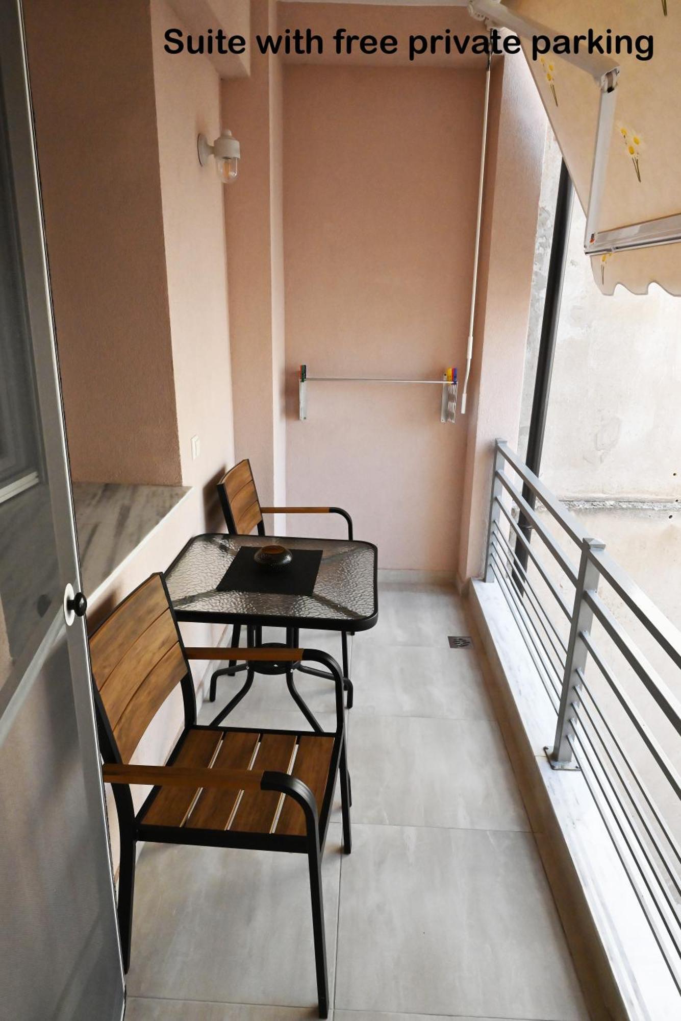 Mouson Luxury Suite With Free Private Parking Кавала Екстериор снимка